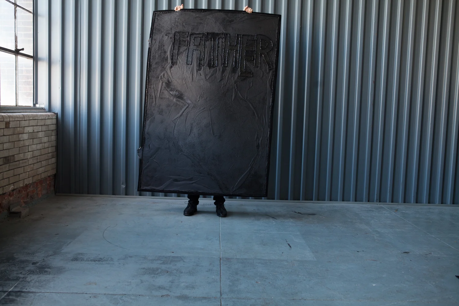 Father , 2013 carried by Raphael Sigal MANA studio, NJ Photographer: Amina Hasen