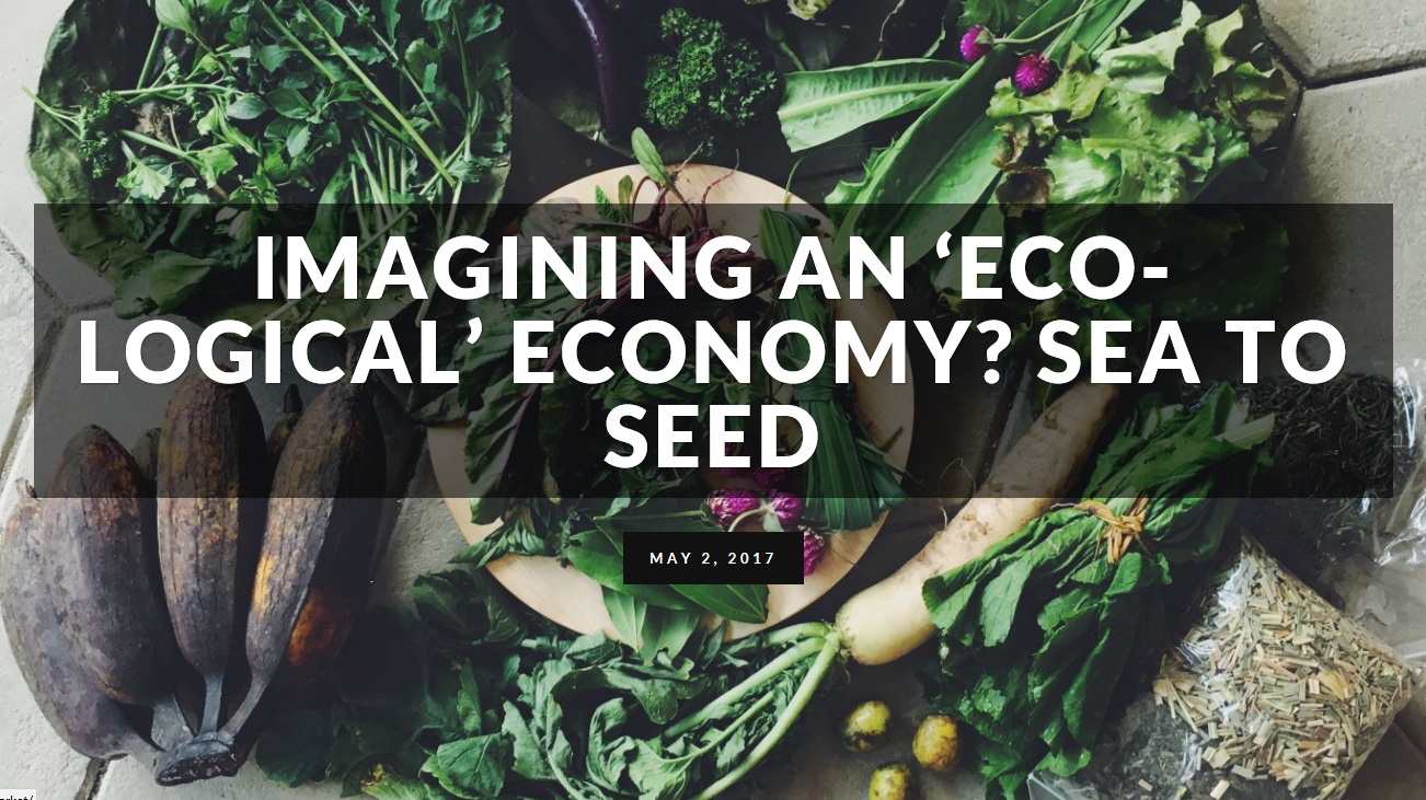 Imagining an 'Eco-Logical' Economy? 