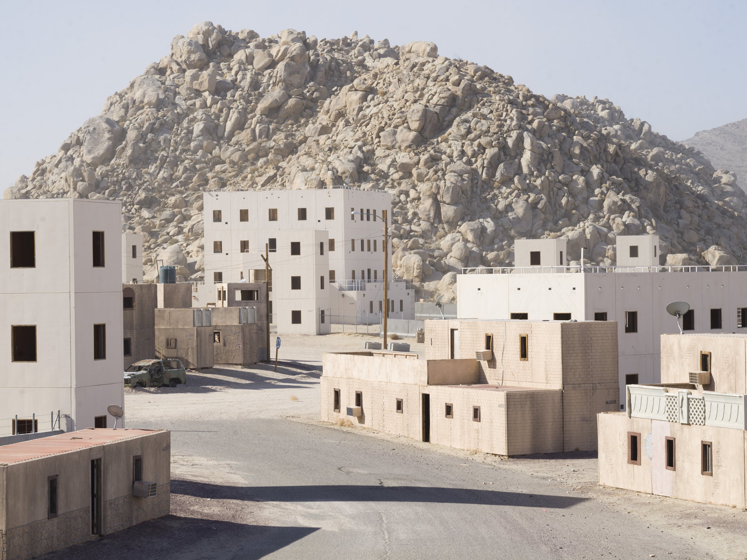 Replica Iraqi Village. Mojave Desert. U.S Army. View II of II.jpg