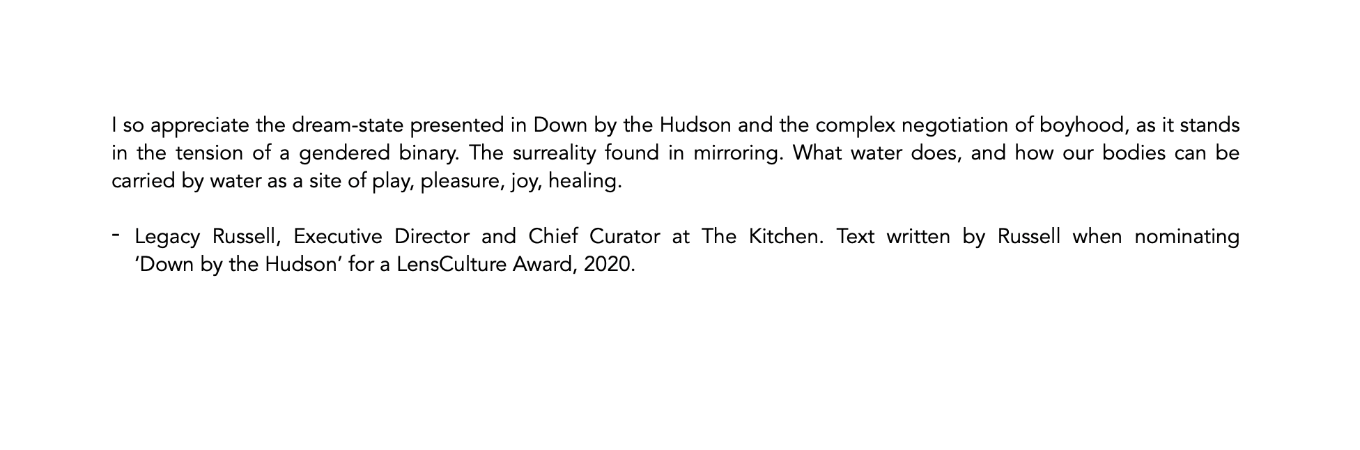 Legacy Russell on Down by the Hudson 2020.png