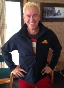 Navy Soft Shell Jacket front