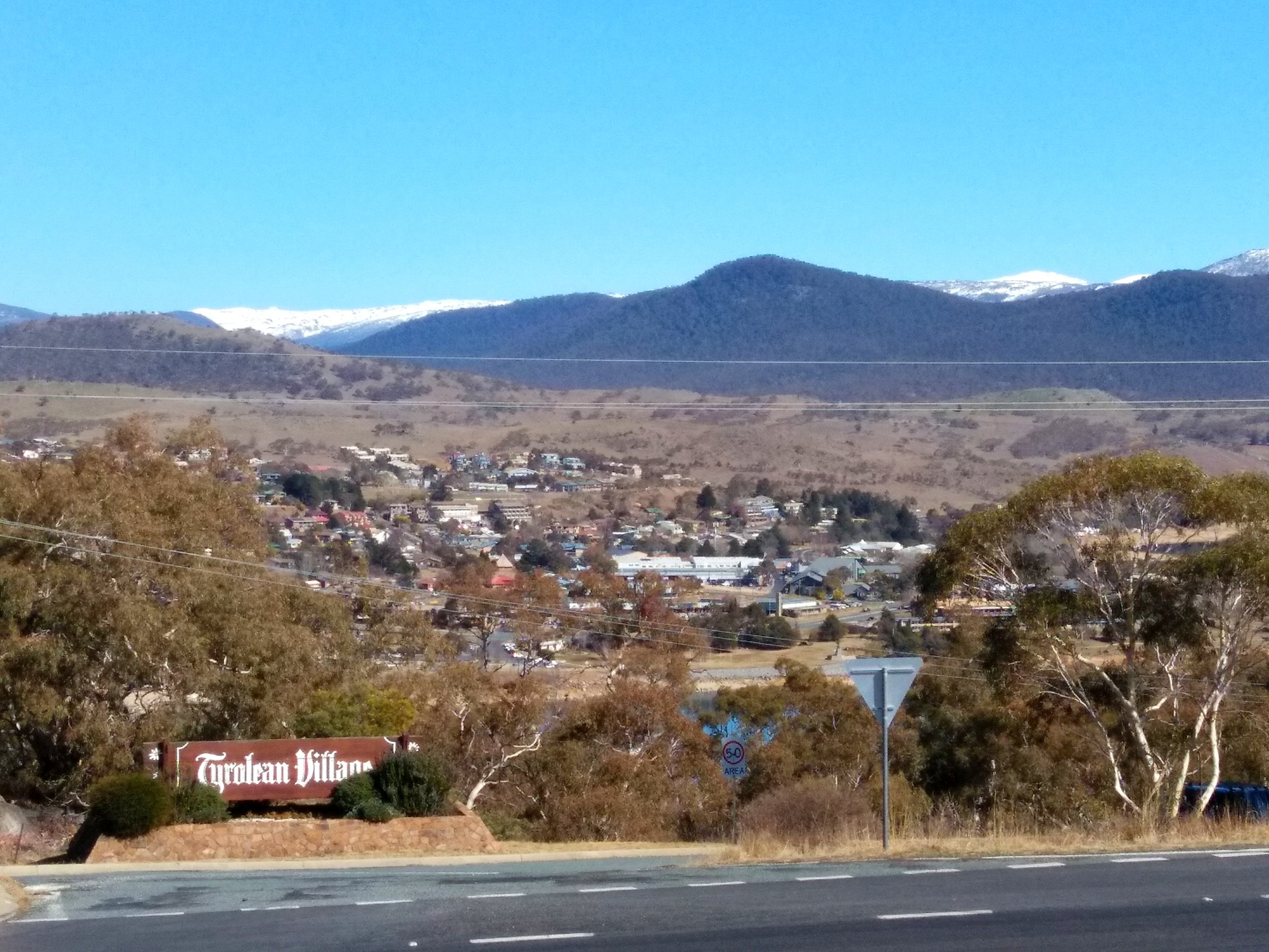 Ramshead and Mt Perisher from East Jindabyne