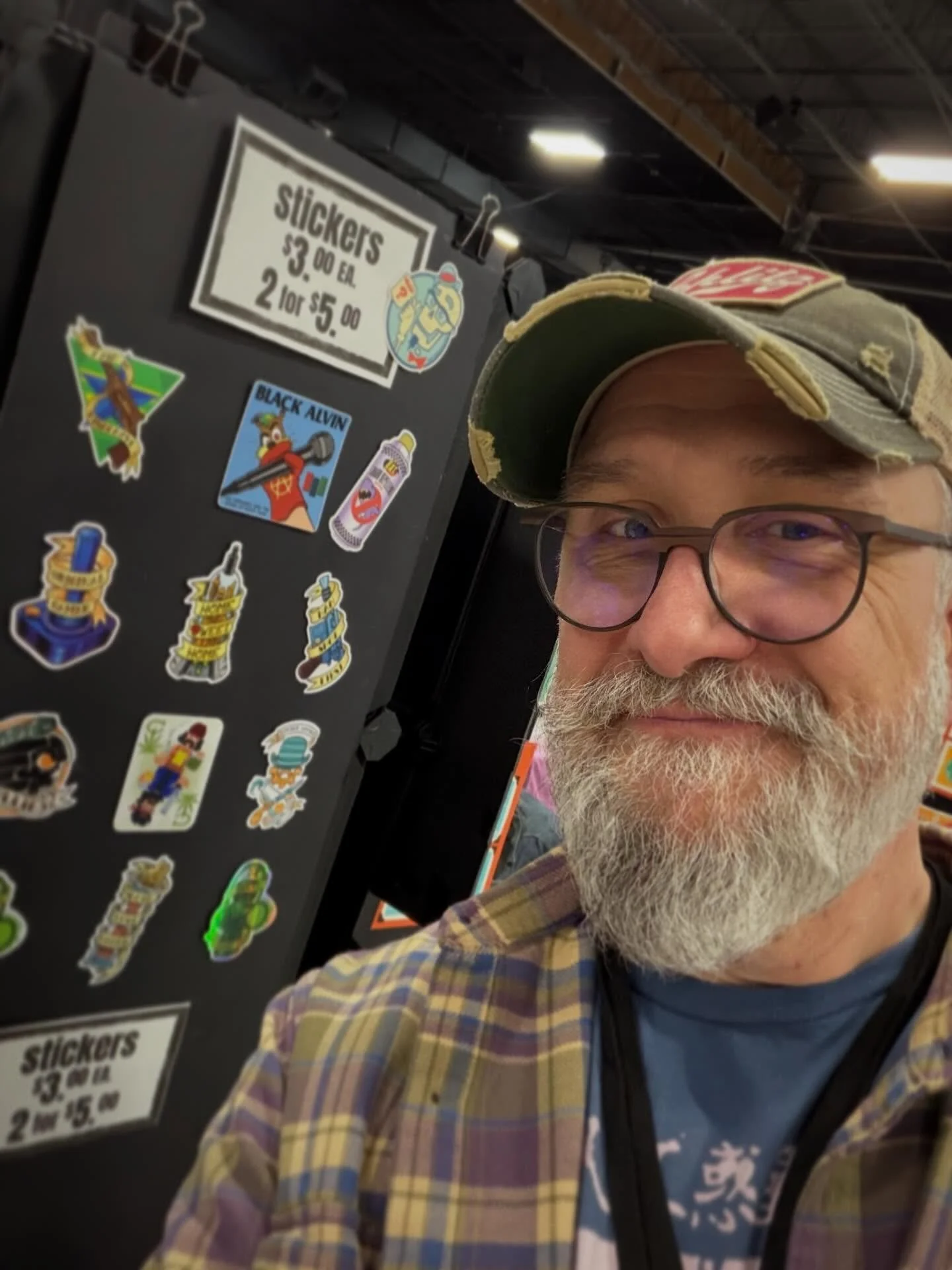 Come visit this goofy lookin&rsquo; bastard at @newjerseyprfm in Edison, going on now until 7:00 tonight. Lots of great vendors inside, and great food trucks outside. Live music, tattoo artists, and more. Come by, say &ldquo;hi&rdquo;!
#punkrockfleam