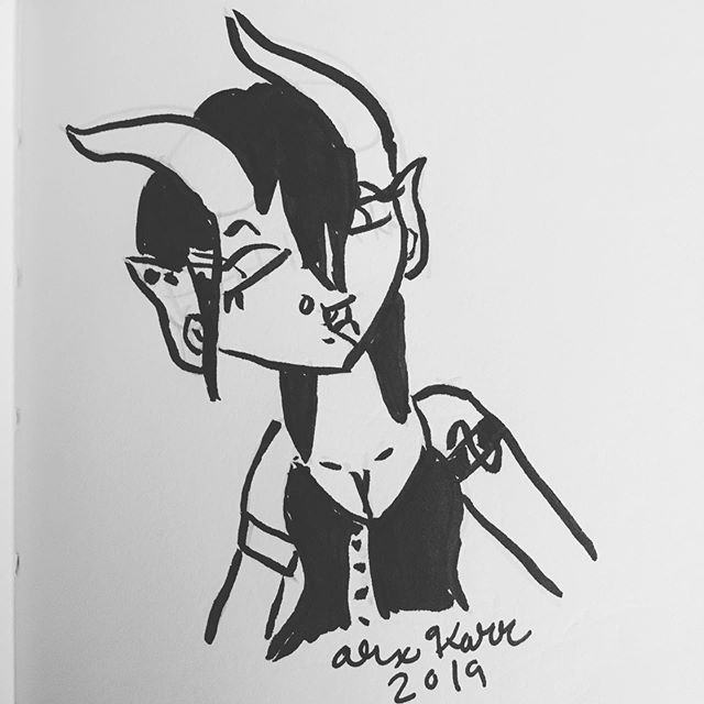 Inktober day 18: Misfit
#inktober #inktober2019 #inktoberday18 #misfit #sketch