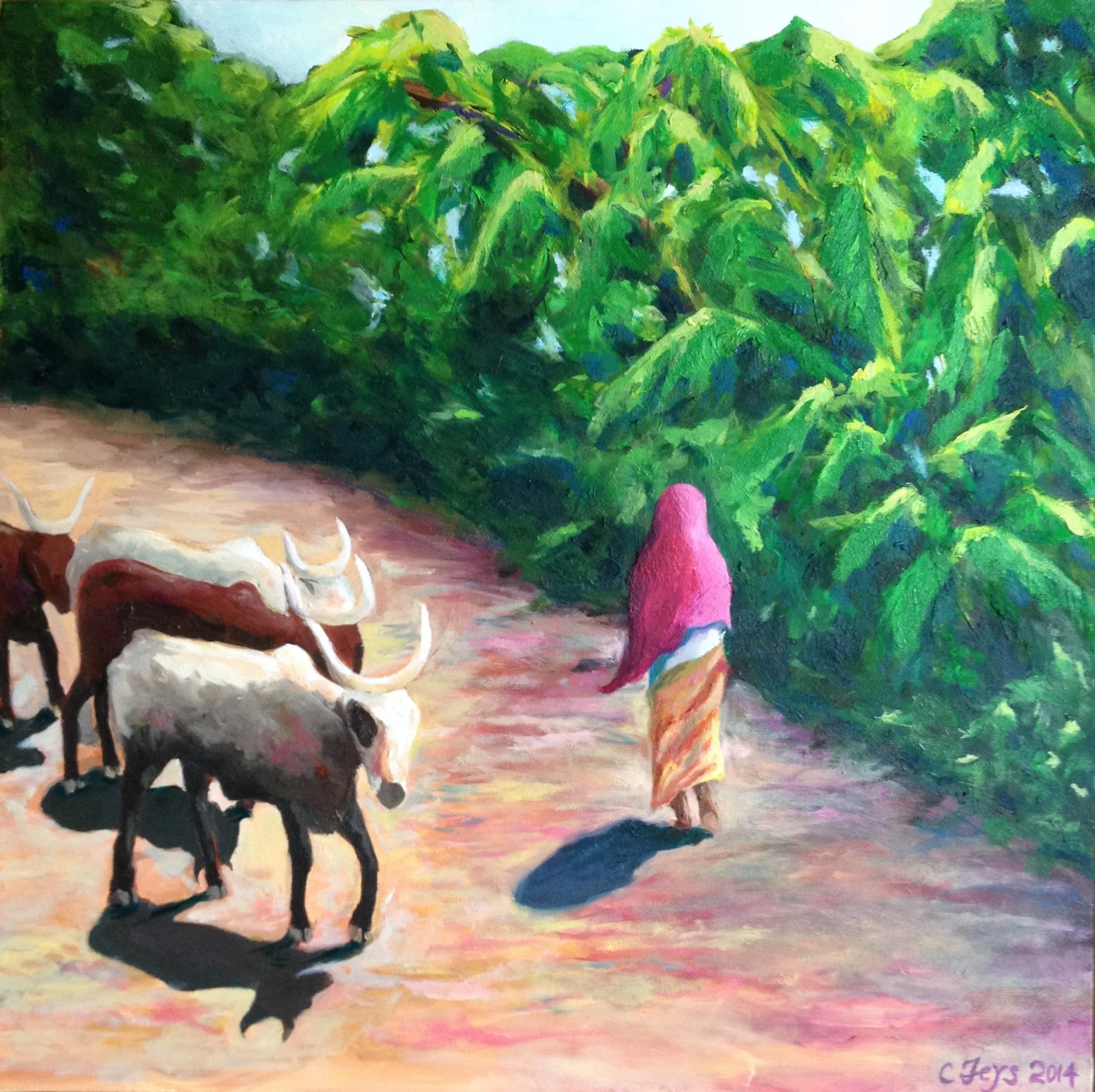 Along the Niger River, 2001