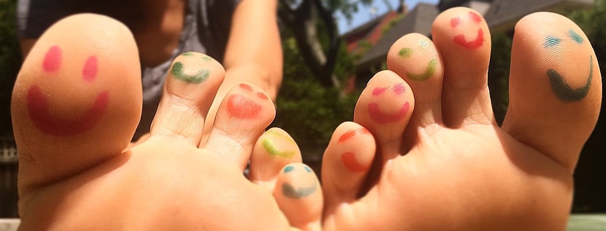 Happier toes