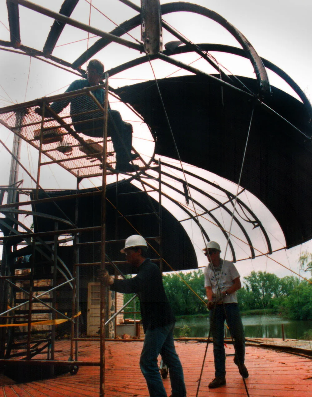 Figure 4. Prior to the disassembly of the house in 1992, the building was uninhabited and had become infested with raccoons and snakes. Photograph courtesy of the William Graham family and Henry Ford Museum & Greenfield Village. 