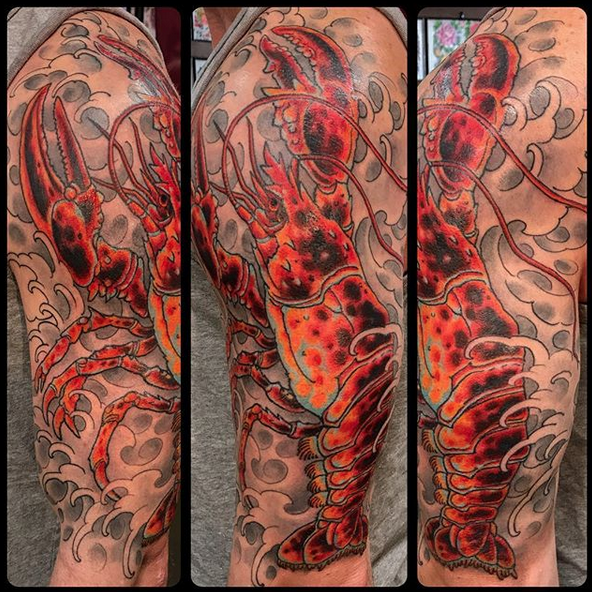 101 Best Lobster Tattoo Ideas You Have To See To Believe  Outsons