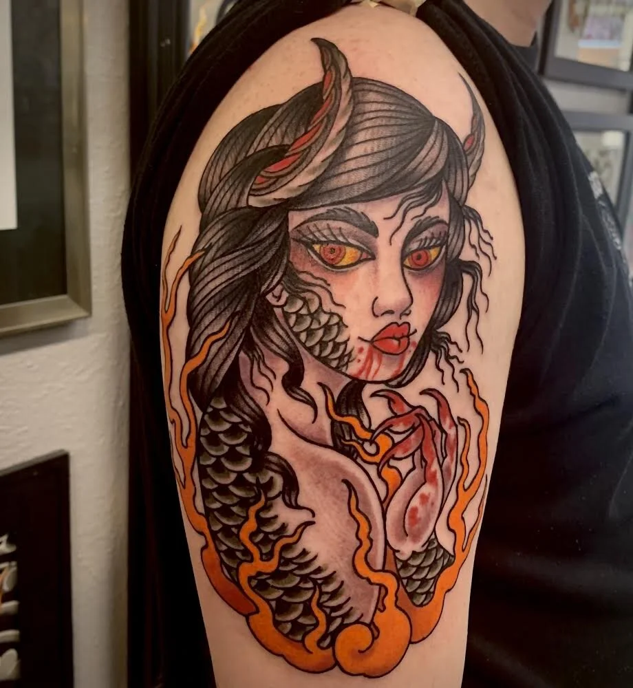 Ashlie Brant Tattoo Artist IRON WORKS TATTOO PORTSMOUTH, NH