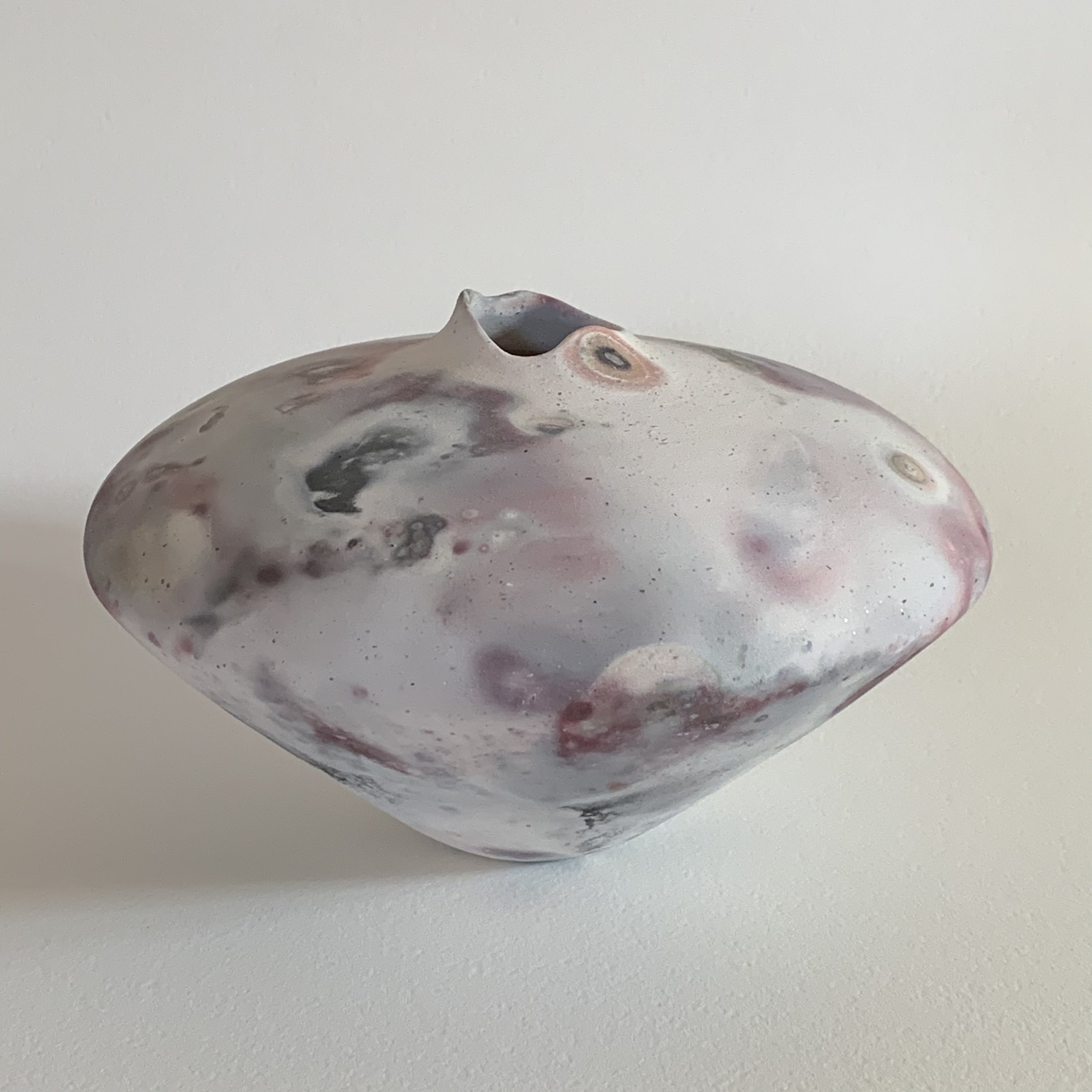 While enjoyable, Susan’s interest in these techniques, which are primarily decorative, waned. However, forms designed for use and fired to sturdy high temperatures held a long lasting appeal for her.