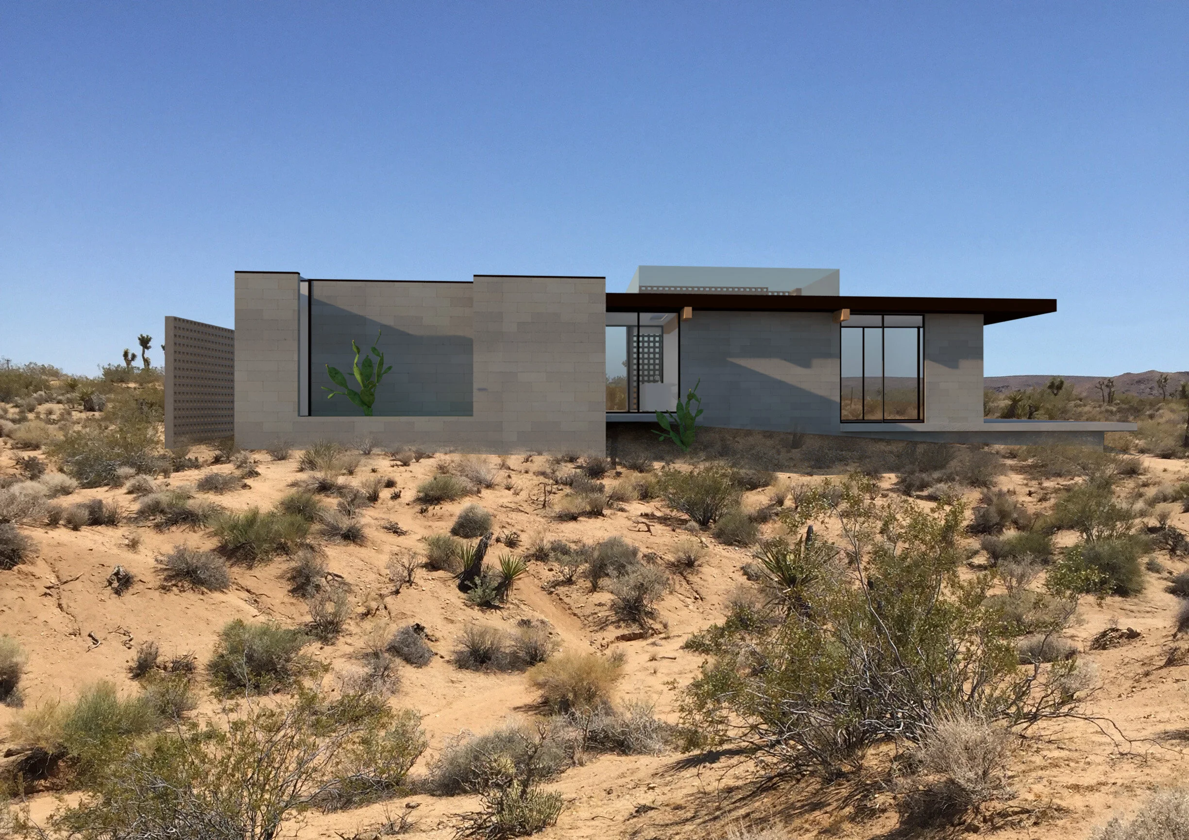 Flamingo Heights Home, Landers, CA