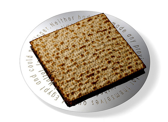 Ripple Effect Matza Plate with Matza.jpg