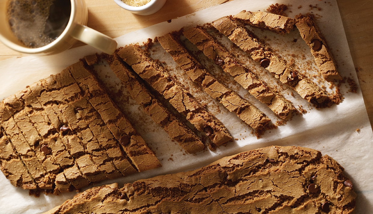 Almond Chocolate Chip Sticks from Kosher by Design Brings it Home (Mesorah Publications) by Susie Fishbein