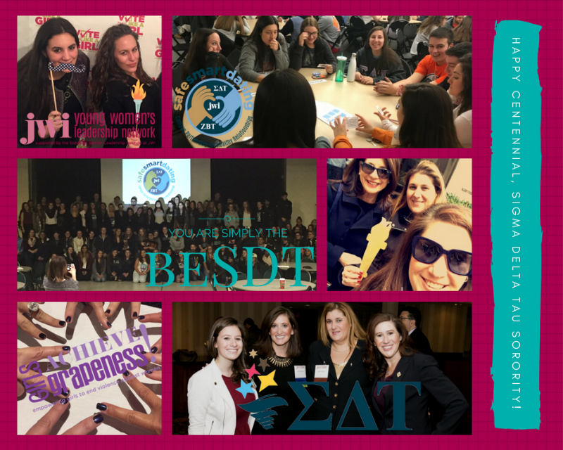 SDT engages young women and sorority alumni in a variety of JWI projects and initiatives.