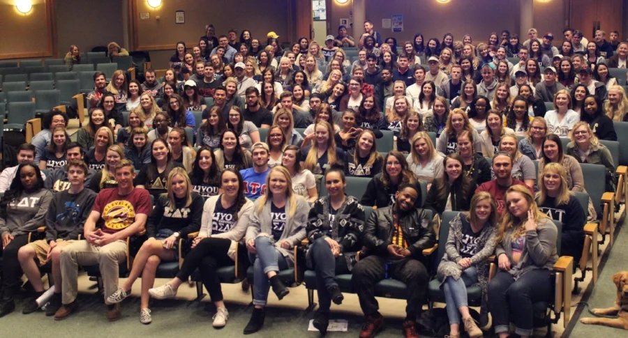 Students at Kent State University participate in one of JWI's SafeSmartDating workshops