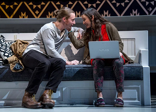 Joseph Carlson and Kyla García in Sovereignty . Photo by C. Stanley Photography.