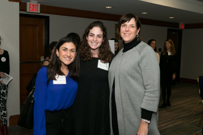 Nicky Goren (right), president and CEO of the Eugene and Agnes E. Meyer Foundation