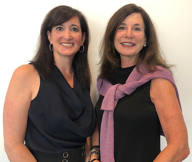 left: Incoming CEO Meredith Jacobs; right: Lori Weinstein, to become CEO Emerita in 2020.