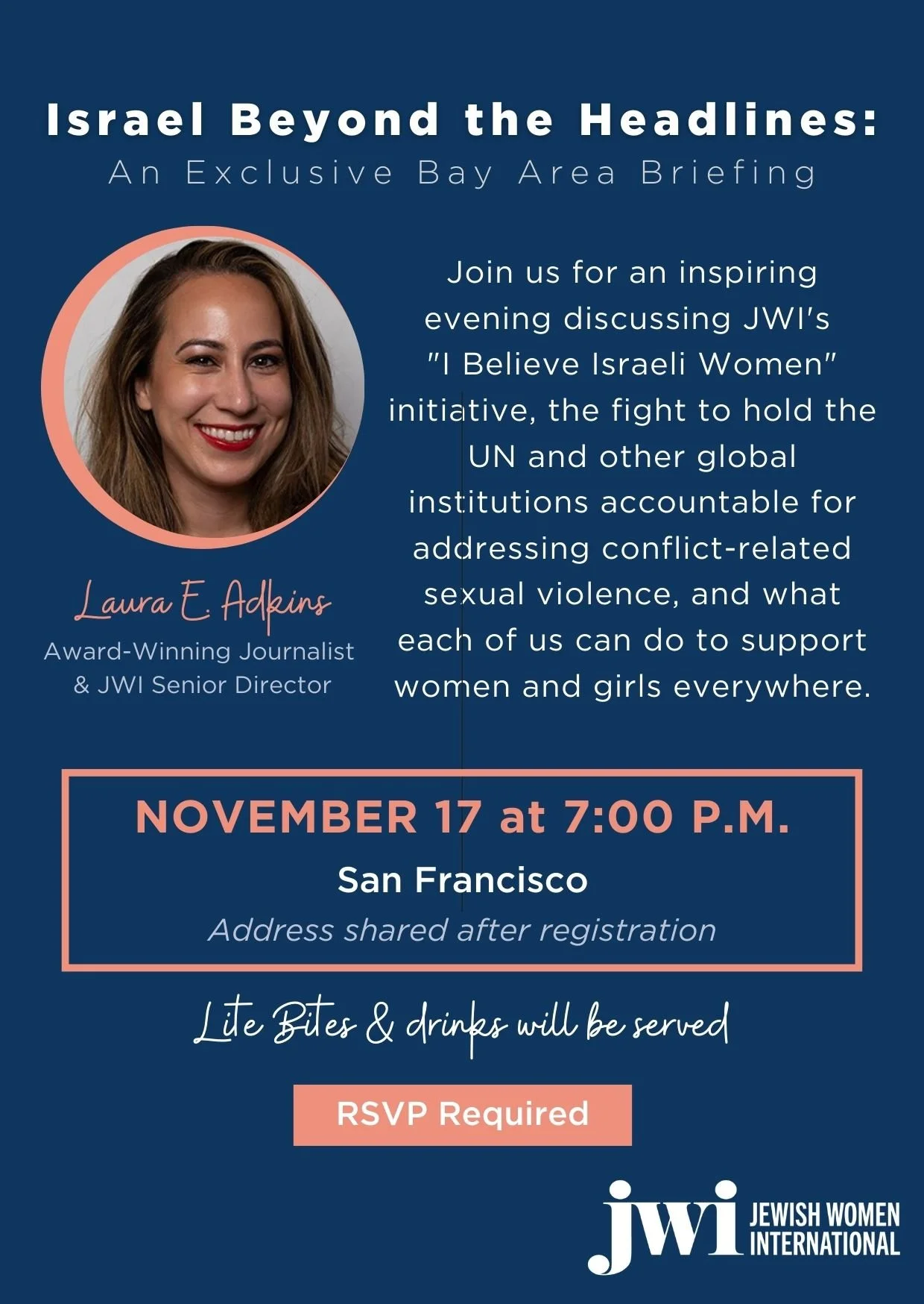 Israel Beyond the Headlines: An Exclusive Bay Area Briefing