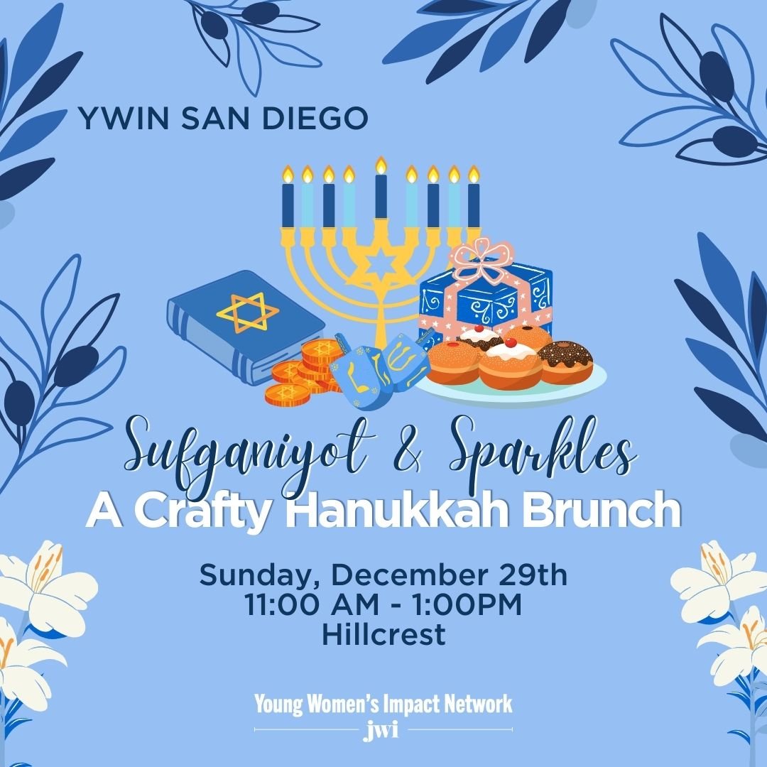 YWIN San Diego: Sufganiyot &amp; Sparkles - A Crafty Hanukkah Brunch