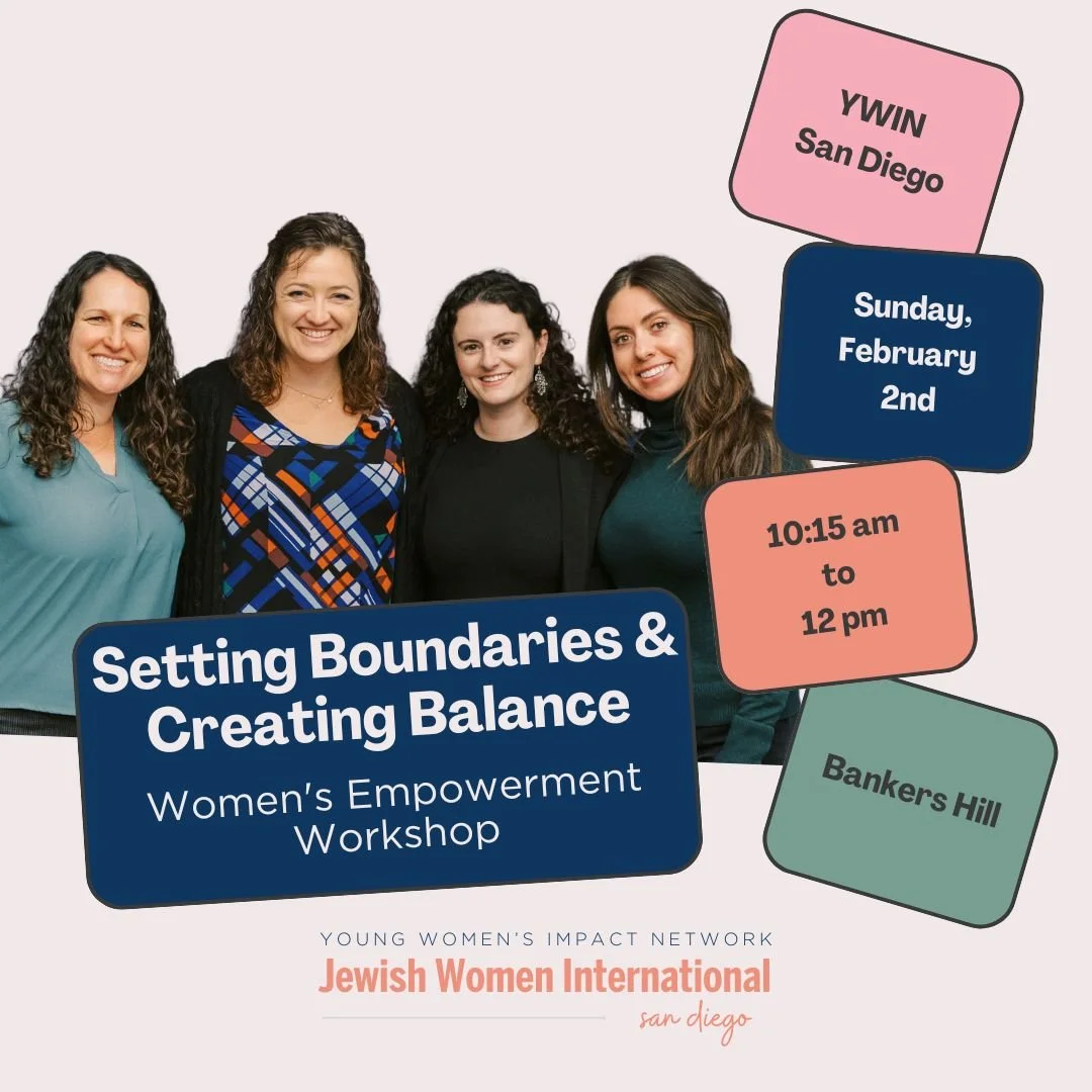 Setting Boundaries, Creating Balance:  A Women's Empowerment Workshop