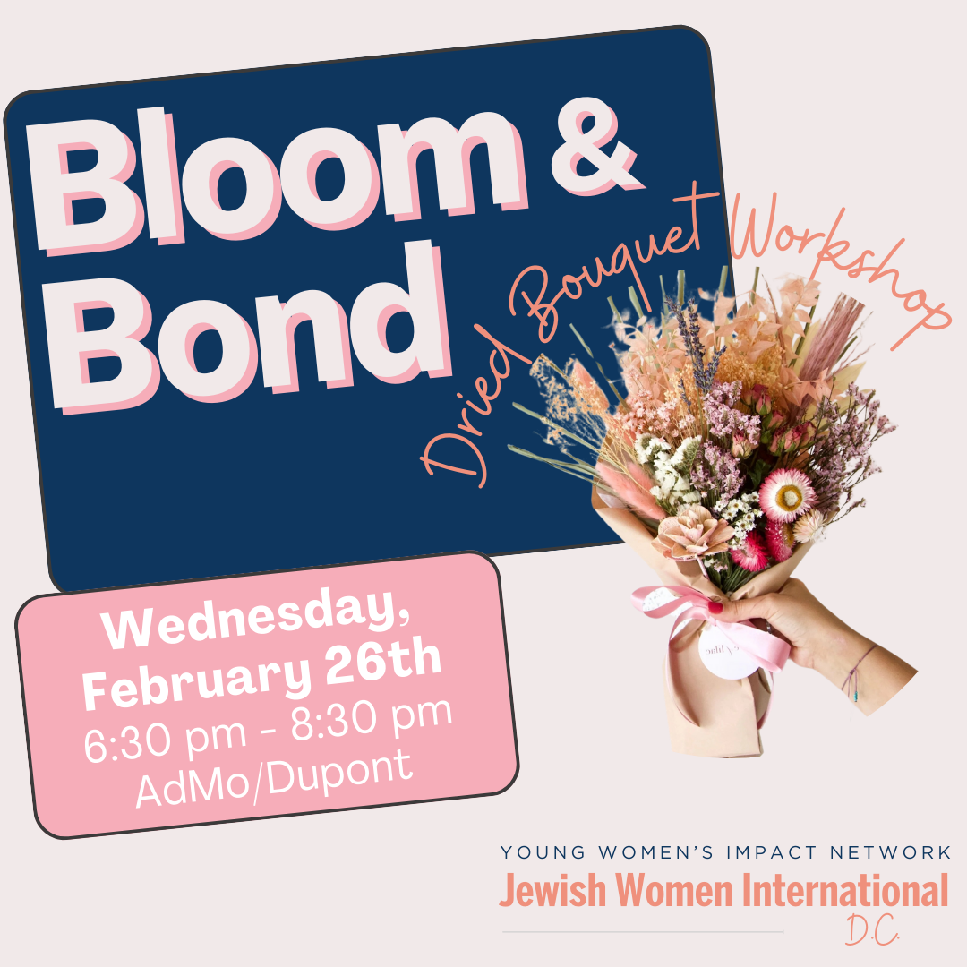YWIN DC: Bloom &amp; Bond - Dried Bouquet Workshop 🌸