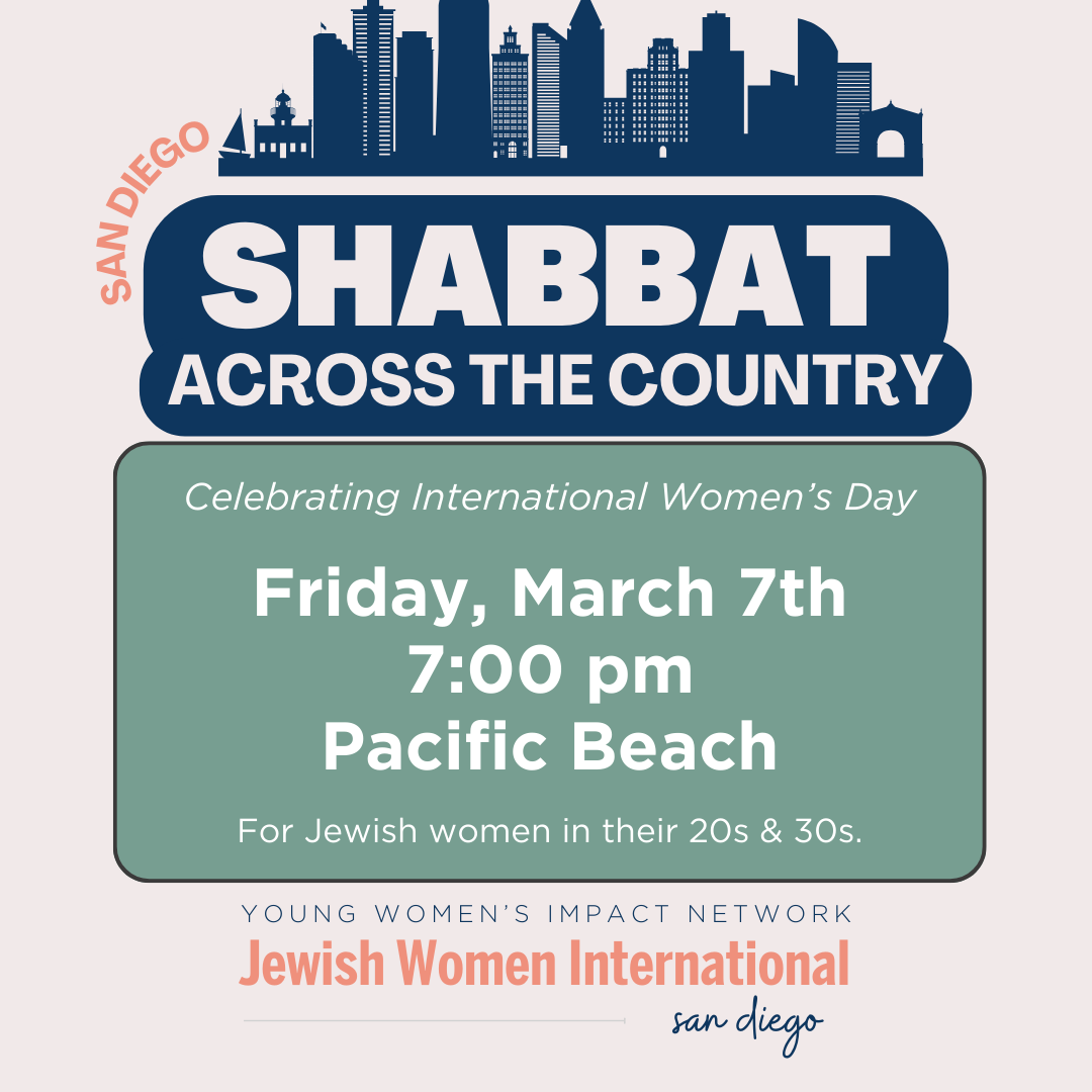 YWIN San Diego: Shabbat Across the Country 