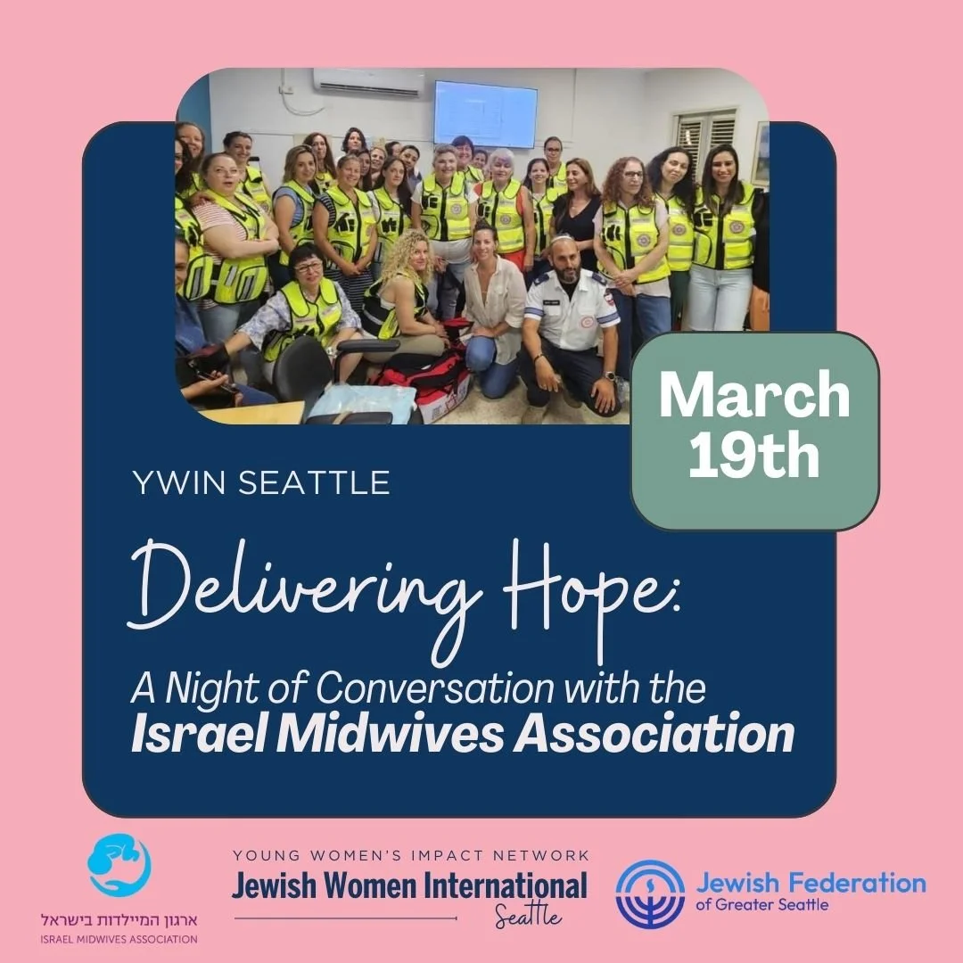 YWIN Seattle: Delivering Hope - A Night of Conversation with the Israel Midwives Association
