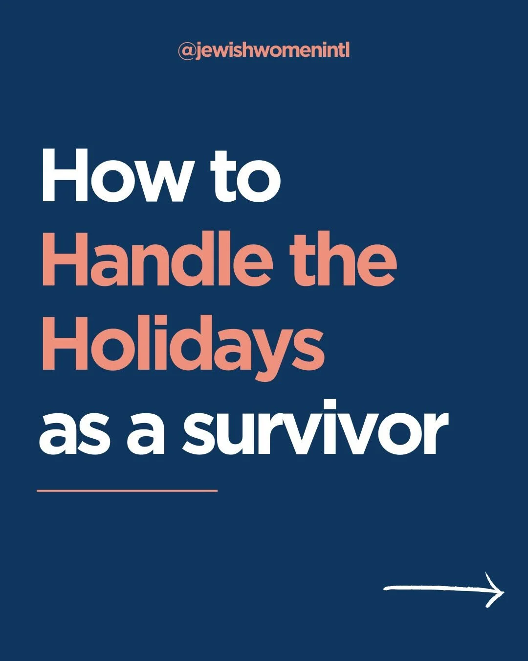 The holidays can bring up a mix of emotions for survivors, and all of them are valid.

Swipe for gentle, trauma-informed tips to help you navigate the season &mdash; from prioritizing self-care and setting boundaries, to creating moments of calm and 