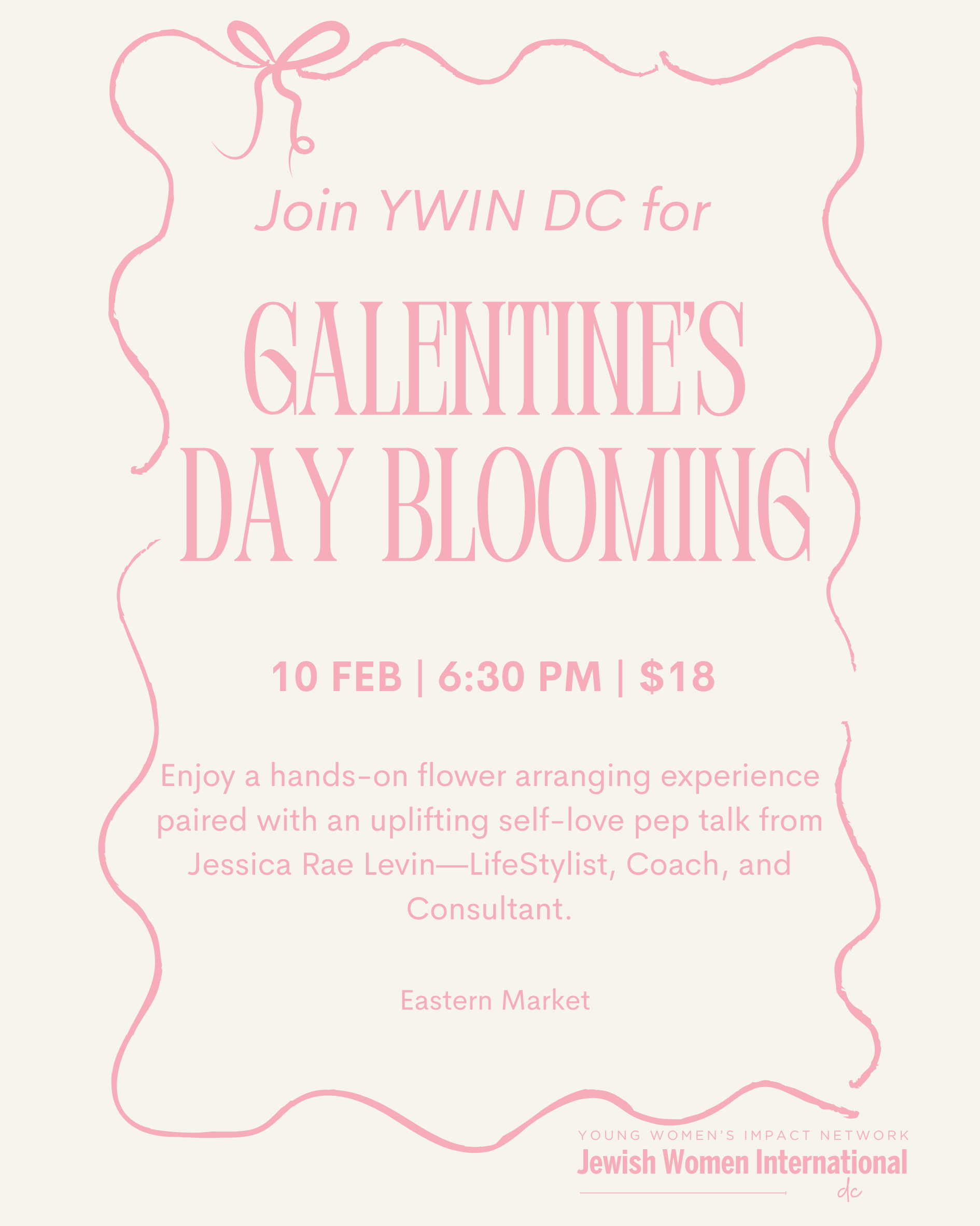 YWIN DC: Galentine's Day, Blooming Together 