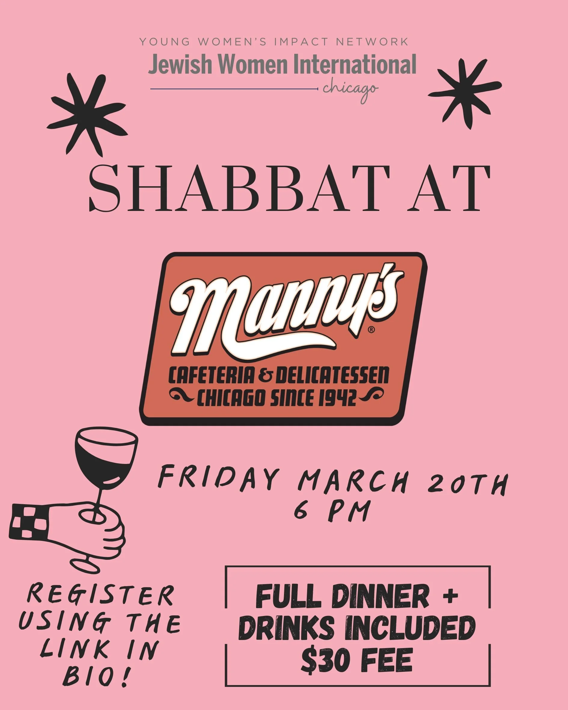 YWIN Chicago: Annual Manny's Deli Shabbat!