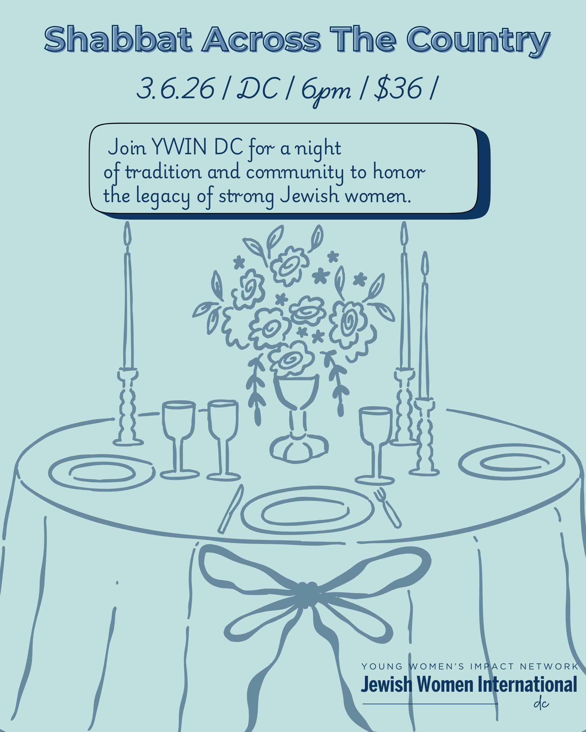 YWIN DC: Shabbat Across the Country