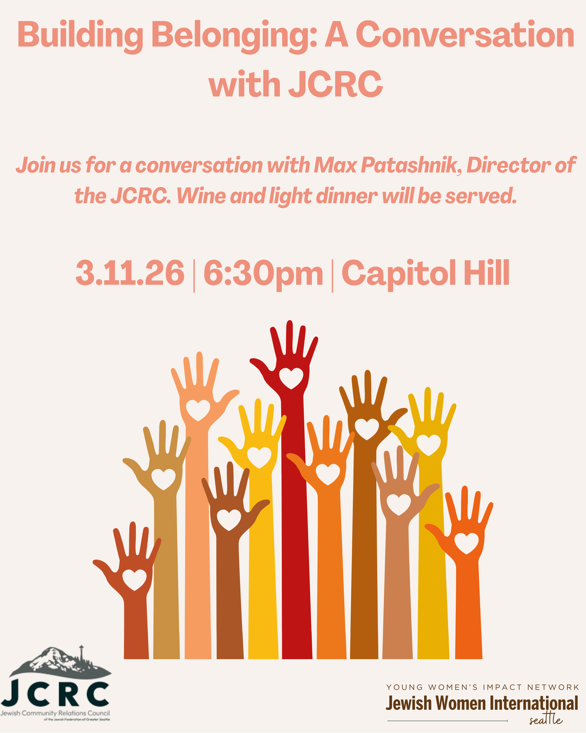 YWIN Seattle: Building Belonging, A Conversation with JCRC