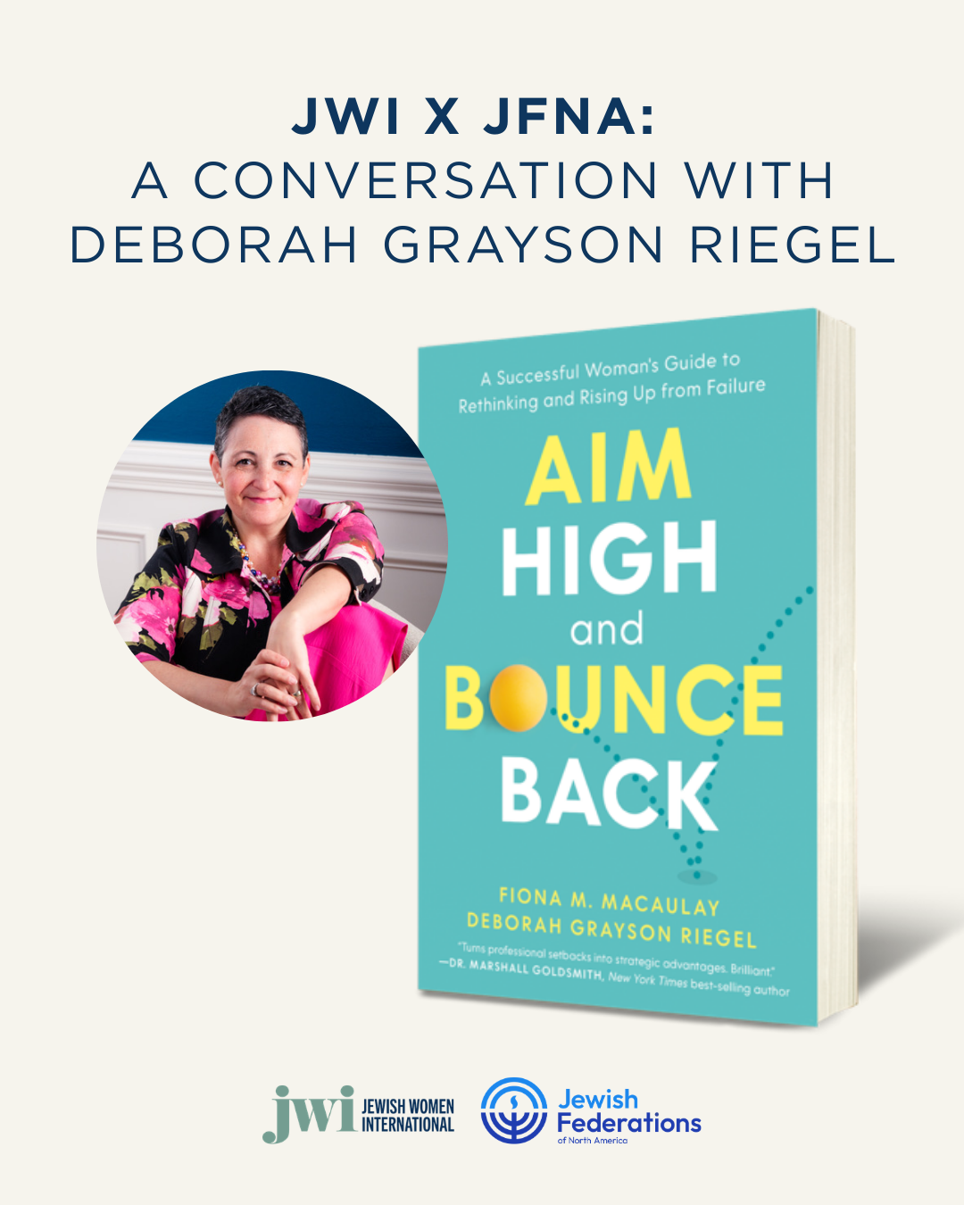 JWI x JFNA: A Conversation with Deborah Grayson Riegel