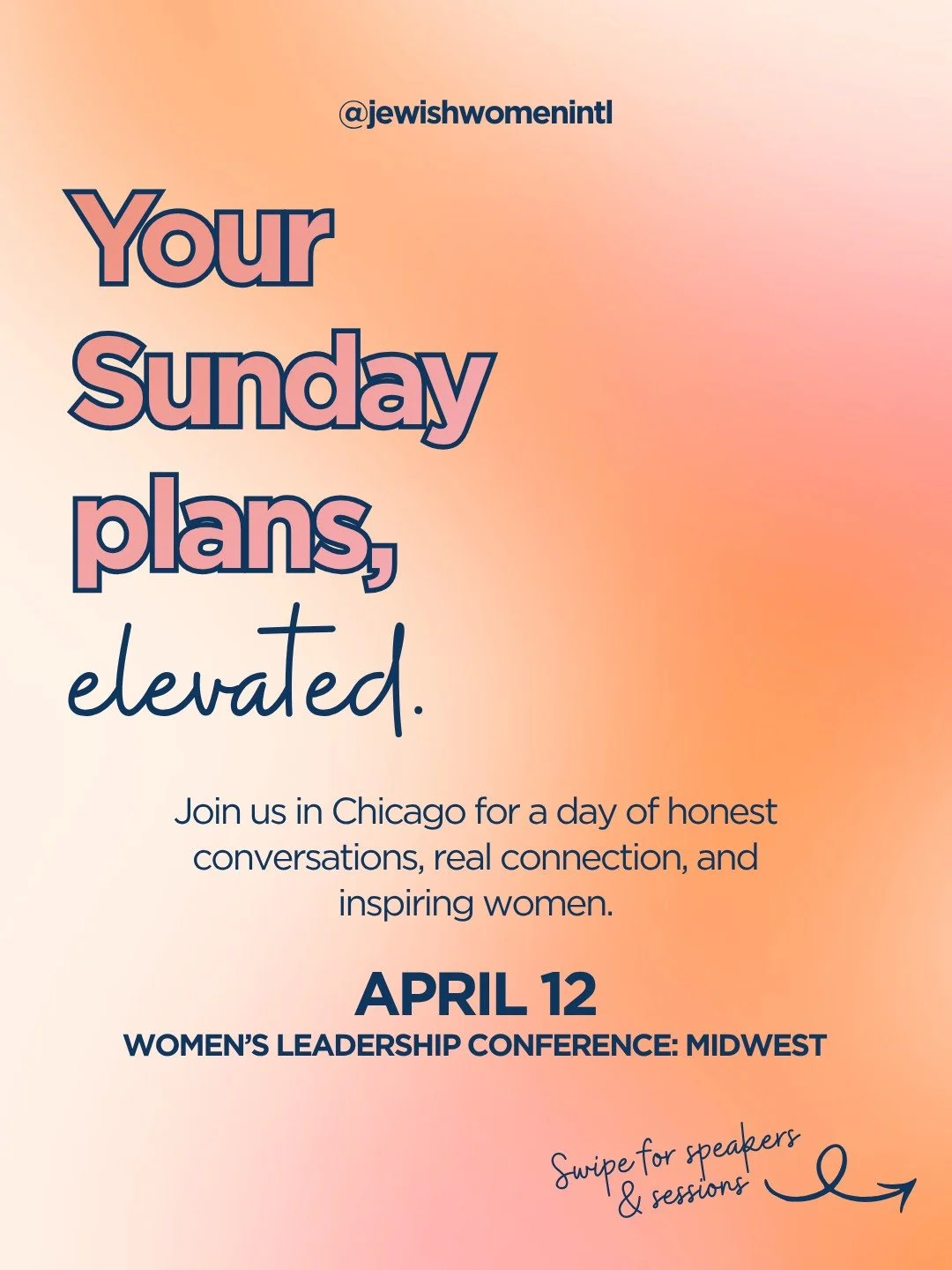 Spend your Sunday with us in Chicago for our first-ever Midwest Women&rsquo;s Leadership Conference &mdash; a day designed for growth, connection, and community.

From meaningful conversations to practical insights, we&rsquo;re bringing together extr