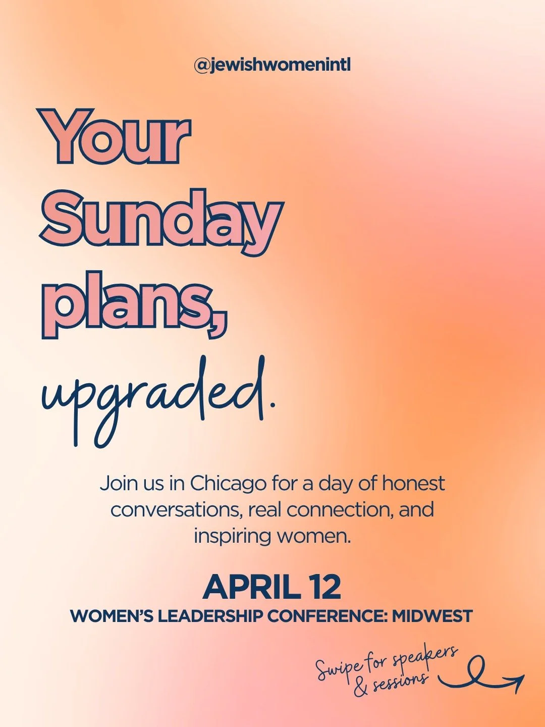 Spend your Sunday with us in Chicago for our first-ever Midwest Women&rsquo;s Leadership Conference &mdash; a day designed for growth, connection, and real conversation.

We&rsquo;re diving into the topics that matter most right now &mdash; from buil