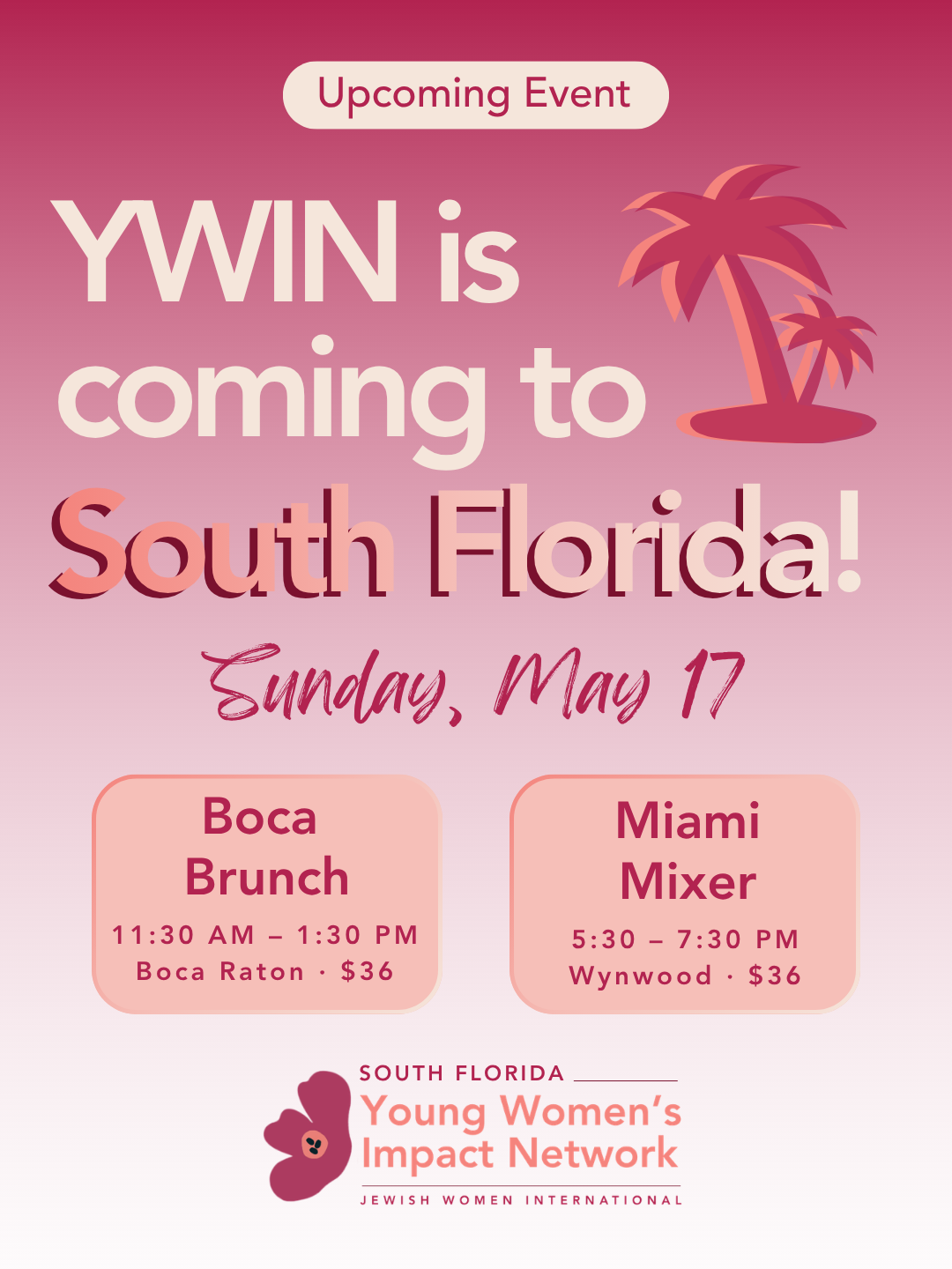 YWIN South Florida Launch