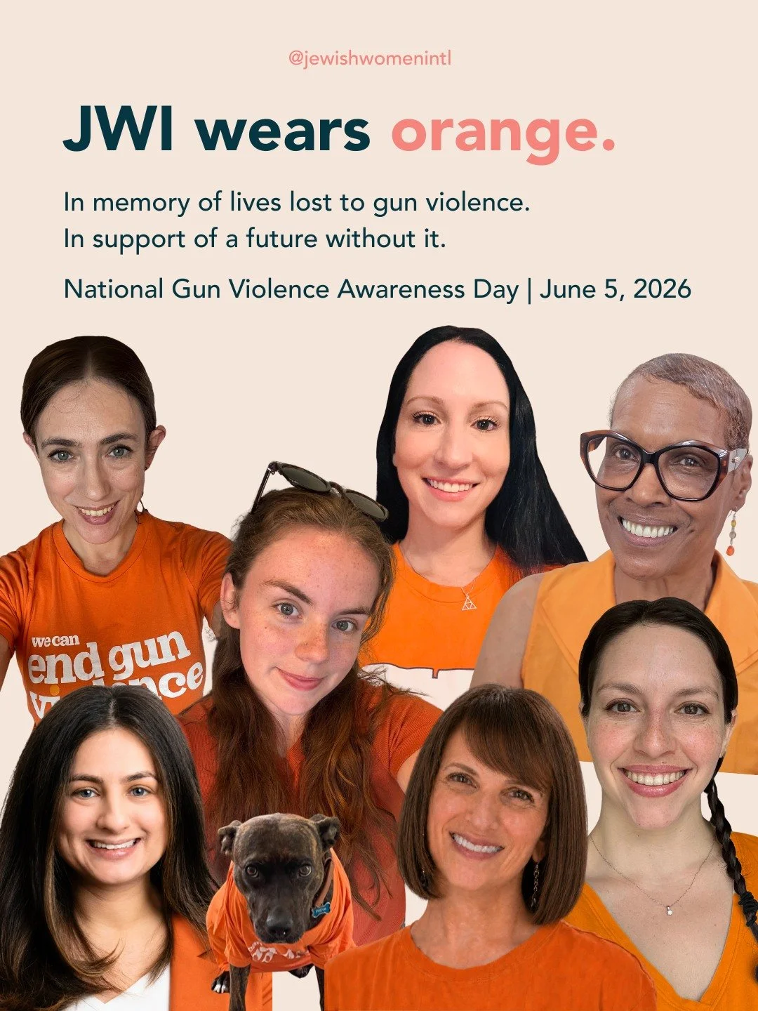 Today, on National Gun Violence Awareness Day, Jewish Women International (JWI) wears orange in memory of lives lost to gun violence and in support of a future without it.

We remember Sarah Milgrim, a beloved member of our Young Women&rsquo;s Impact