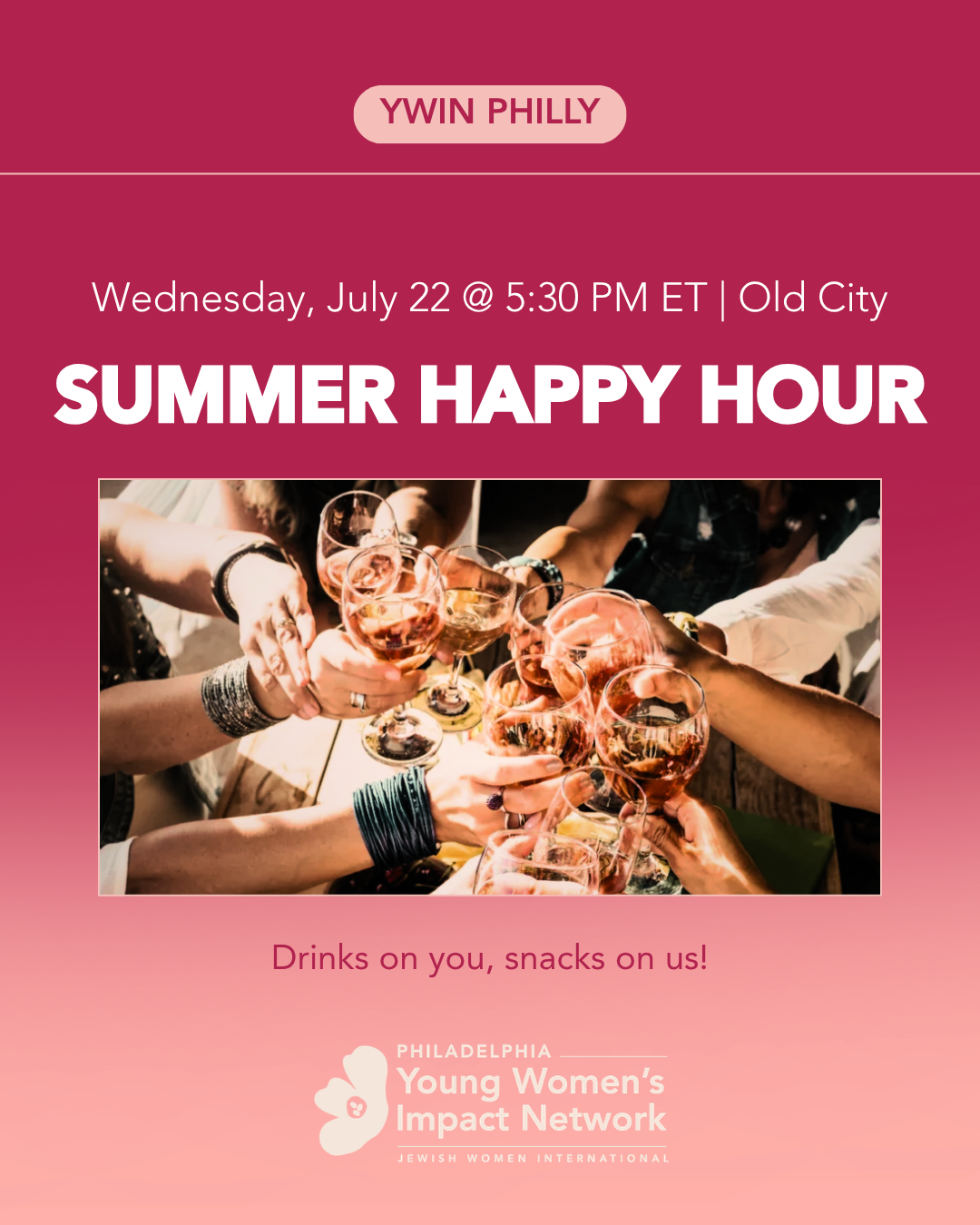 YWIN Philly: A Summer Happy Hour!