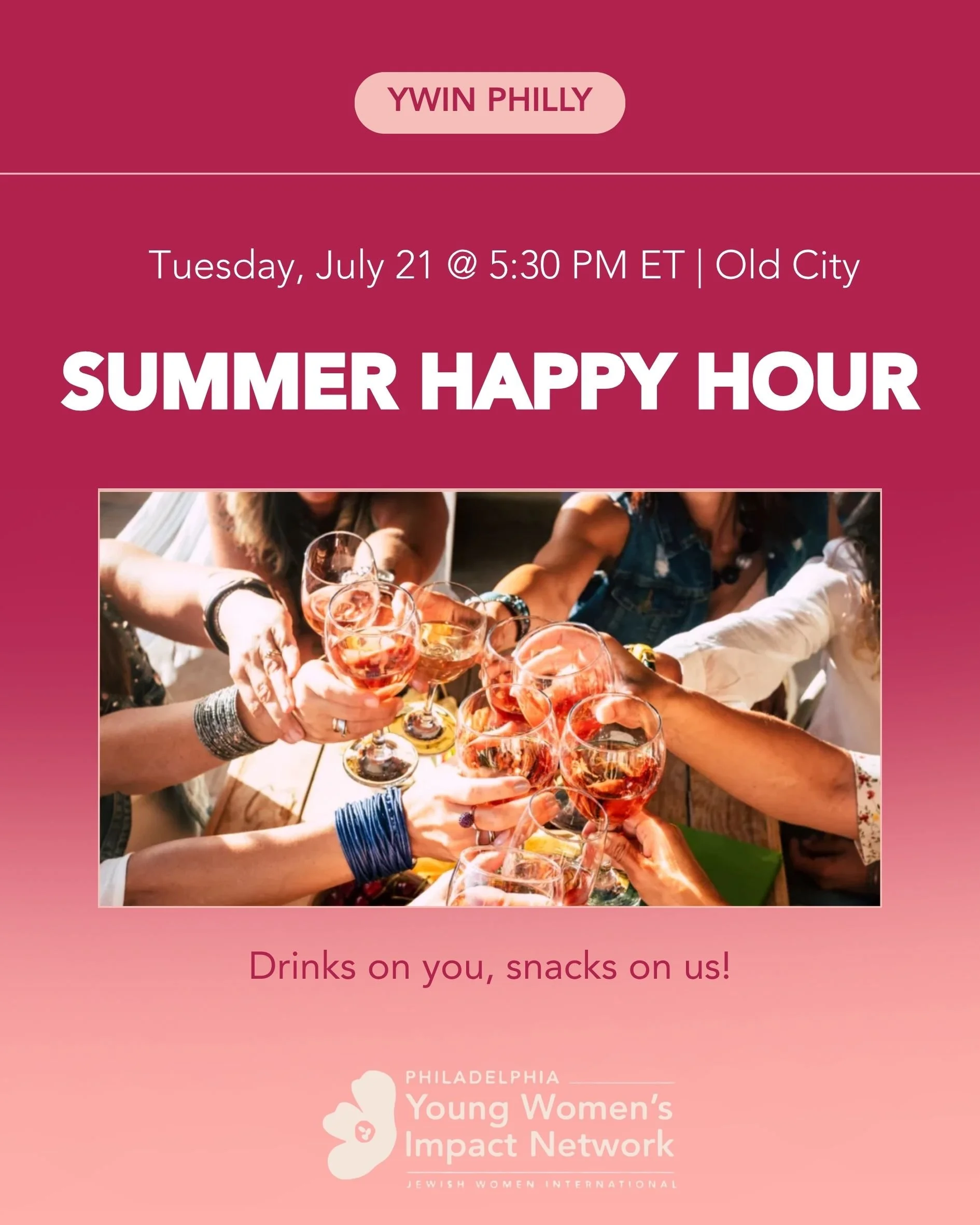 YWIN Philly: A Summer Happy Hour!