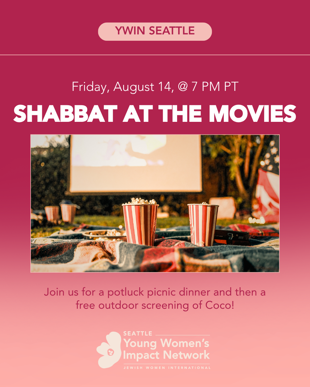 YWIN Seattle: Shabbat at the Movies