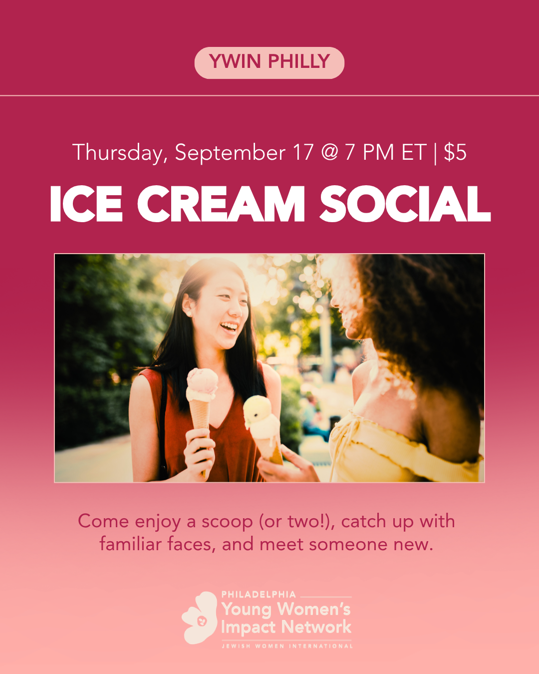 YWIN Philly: Ice Cream Social