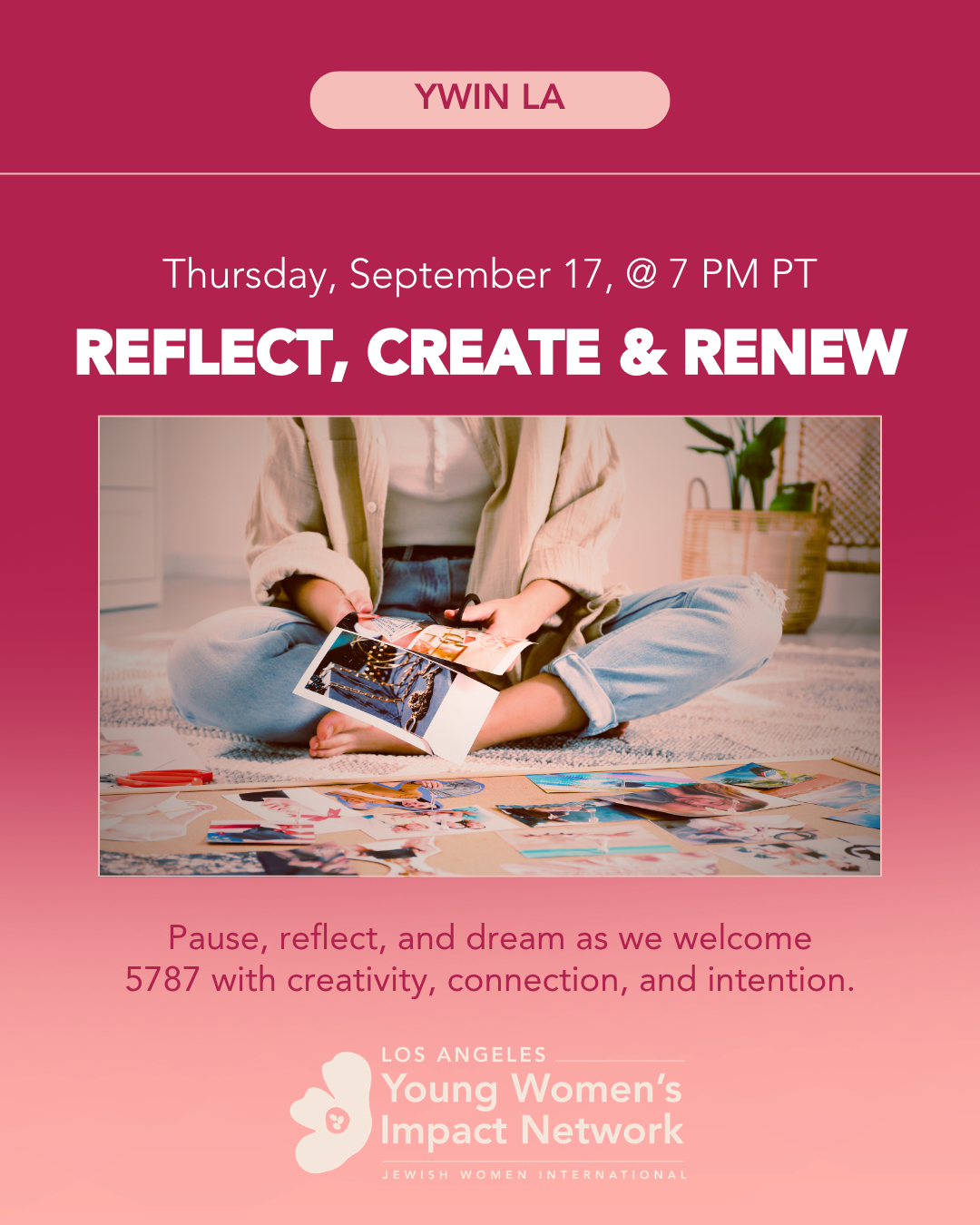 YWIN LA:  Reflect, Create &amp; Renew | Welcoming 5787