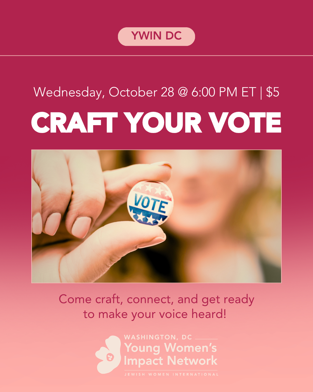 YWIN DC: Craft Your Vote