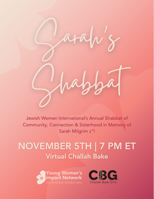 Sarah's Shabbat: Virtual Challah Bake w/ Challah Back Girls