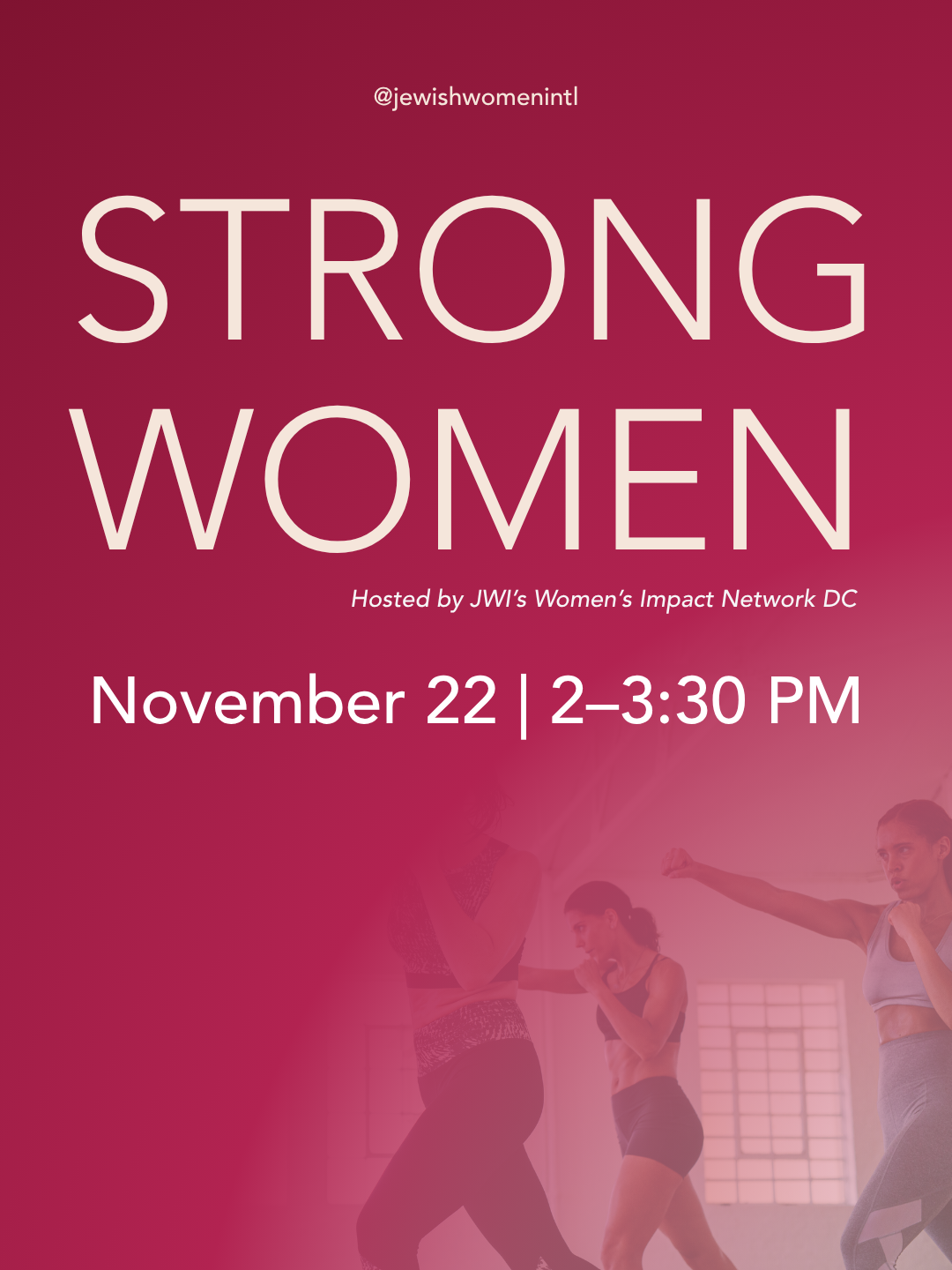 Women's Impact Network (WIN) DC: Strong Women