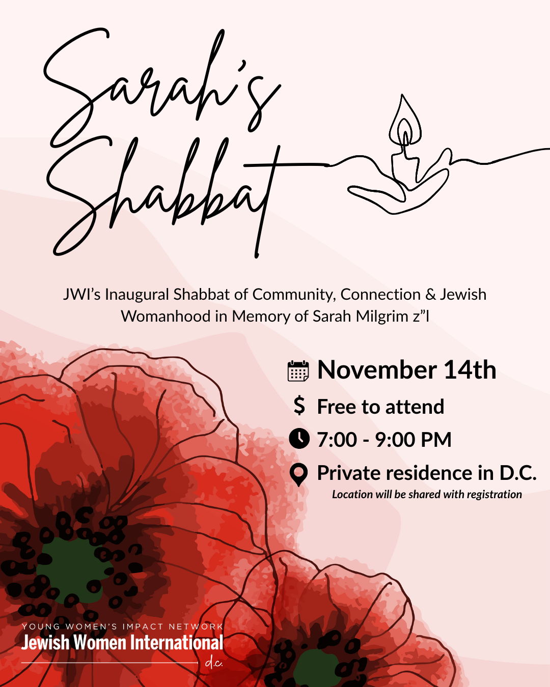 YWIN DC: Sarah's Shabbat