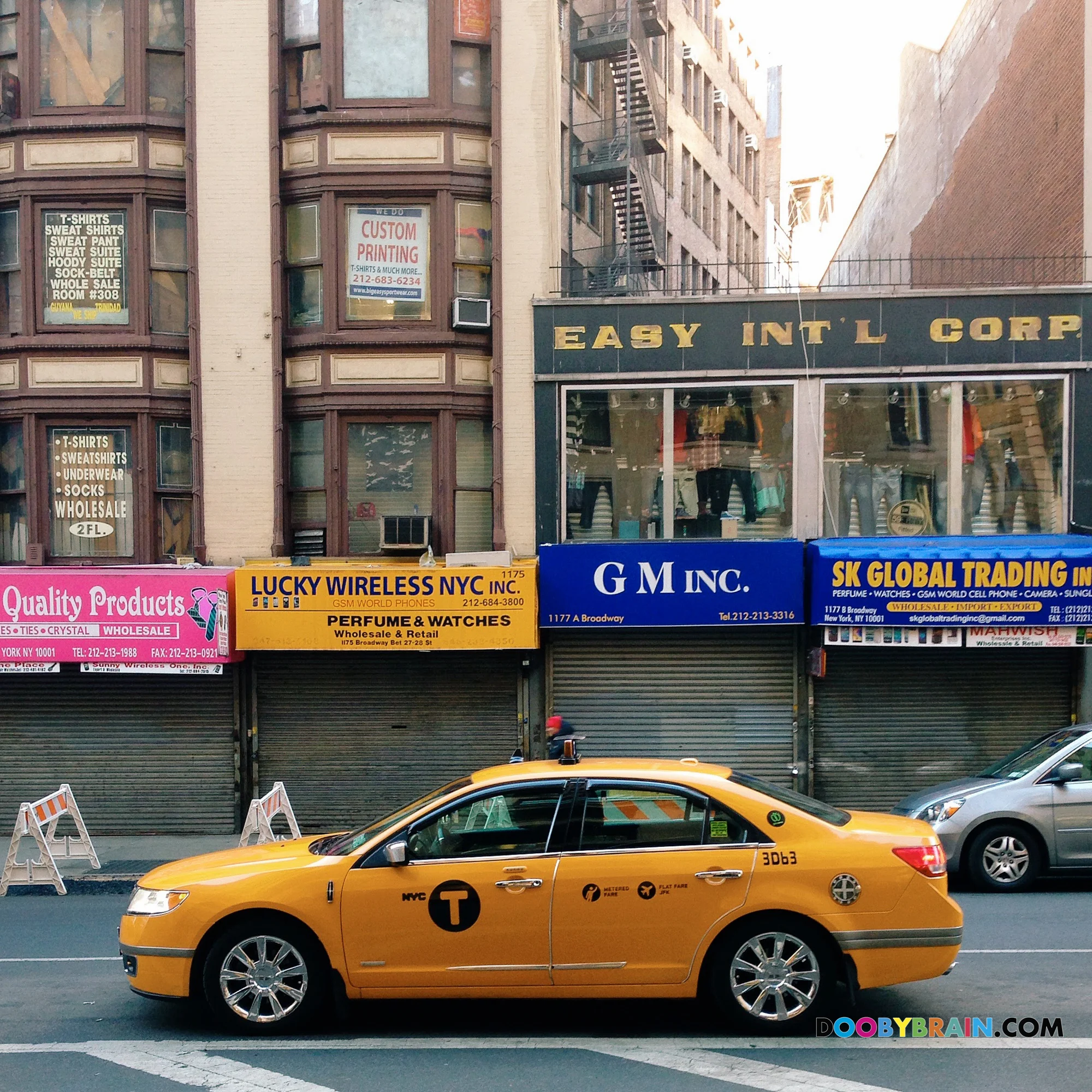 Rare Yellow Taxi Cabs of New York City Lincoln MKZ —