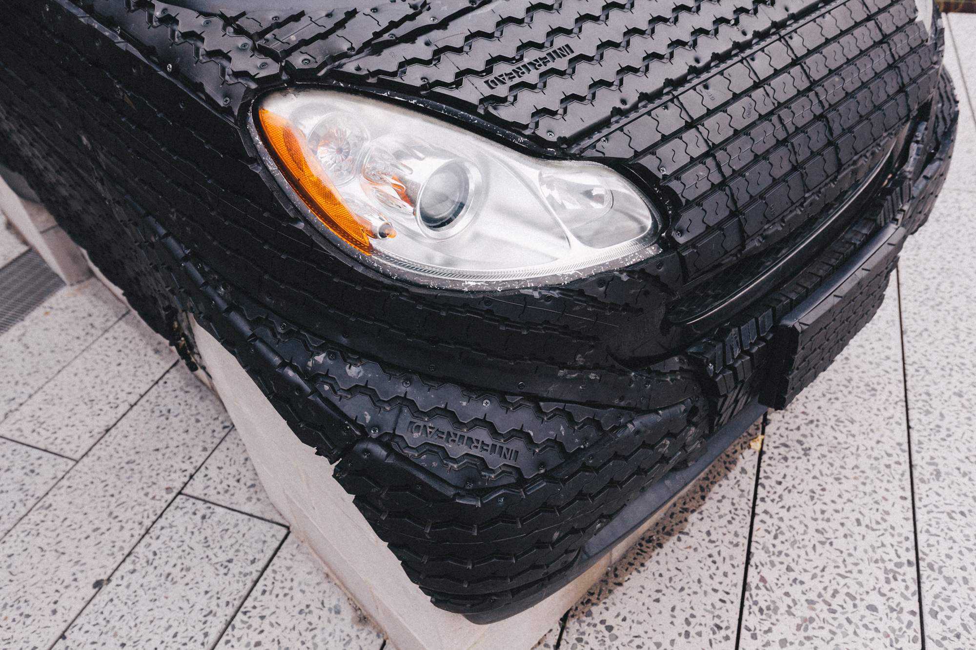 What Is Rubber Made Of >> There S A Smart Car Made Of Rubber On The High Line What Is Rubber Made Of >> There S A Smart Car Made Of Rubber On The High Line