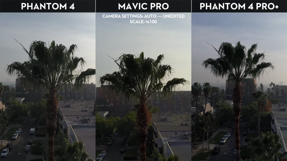 Drones Compared: 4 vs Mavic vs Phantom 4+ —